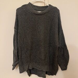American Eagle Outfitters Dark Gray Sweater